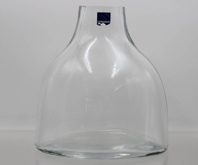 Auktion 370<br>gr. Vase, Leonard, farbloses Glas, ca. H-19cm [1]