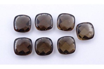 Auktion 370<br>Konvolut Rauchtopase, zus. 38,40ct [1]