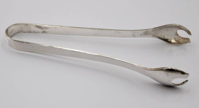 Auktion 370<br>Eiszange, Wilkens, 800er Silber, 58,1gr., L-16,5cm [1]