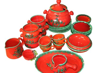 Auktion 370<br>29x Frühstückservice Teile 