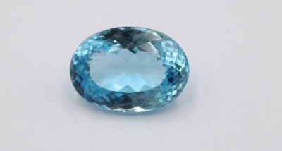 Auktion 370<br>Swiss Blue Topas, ca. 22ct, [1]