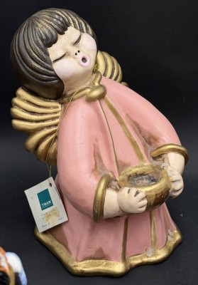 Auktion 370<br>grosser Bozner Kerzenengel, H-27 cm [1]