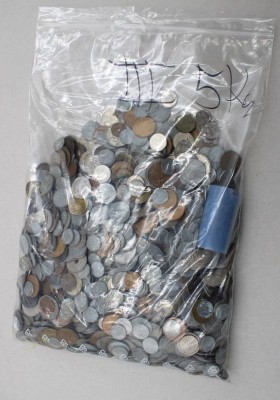 Auktion 370<br>ca. 5 KG Umlaufmünzen, meist Skandinavien [1]