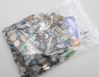 Auktion 370<br>ca. 5 KG Umlaufmünzen, meist Skandinavien [1]