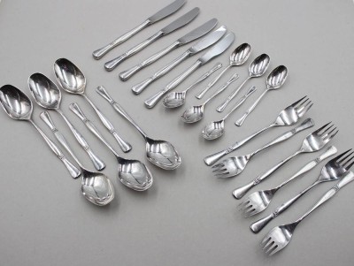 Auktion 370<br>Besteck für 6 Personen, Wilkens, Sommernachtstraum, 90er Auflage, ein Messer fehlt [1]