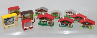 Auktion 370<br>Konvolut div. Plastiskop-Klickfernseher [1]