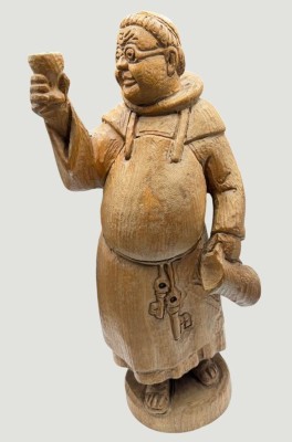 Auktion 370<br>gr. Holzskulptur 