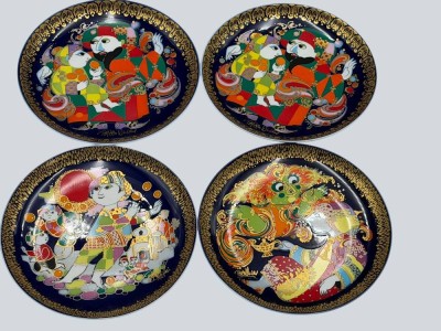 Auktion 370<br>4x Sammelteller 