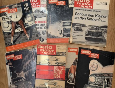 Auktion 370<br>8x Auto-Motor-Sport Illustrierte ab 1957 [1]