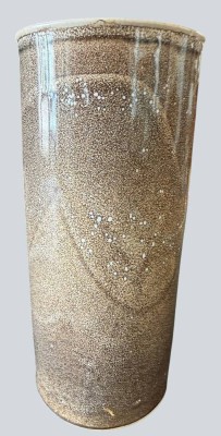 Auktion 370<br>Kunstkeramik Zylindervase, Bücking-Börnsen, H-20 cm, D-9 cm [1]