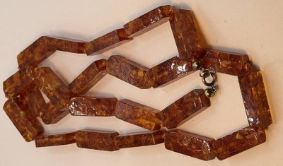 Auktion 371<br>Bernstein-Halskette, Double Schliesse, L-ca. 70 cm [1]