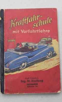 Auktion 371<br>Kraftfahrschule mit Vorfahrtlehre, 1952 [1]