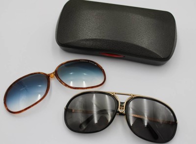 Auktion 371<br>Porsche Sonnenbrille mit Aufsatz in Etui [1]