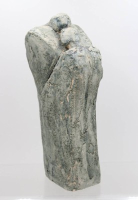 Auktion 371<br>Anne-Gret Winkler (1944 - 2018) ,  moderne Skulptur, Steinzeug, Paar, ca. H-36cm [1]