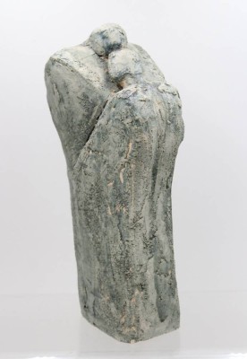 Auktion 371<br>Anne-Gret Winkler (1944 - 2018) ,  moderne Skulptur, Steinzeug, Paar, ca. H-36cm [1]
