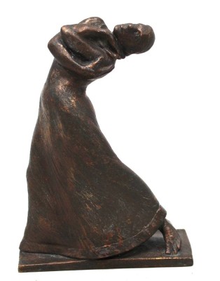Auktion 371<br>Andreas KRÄMMER (1960)  Tänzerin, Bronze auf Plinthe signiert E.A. 2/4, H-15 cm, B-10,5 cm [1]