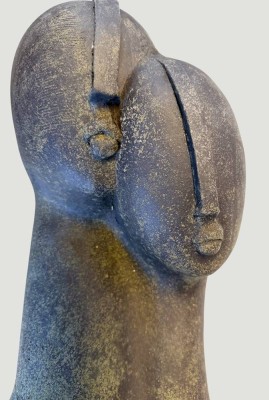 Auktion 371<br>Anne-Gret Winkler (1944 - 2018) , grosse moderne Skulptur 