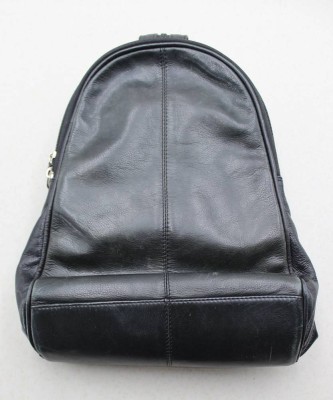 Auktion 371<br>Rucksack, Leder, Diamond Line, leichte Tragespuren, ca. 32 x 24cm [1]
