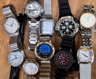 Auktion 371<br>20x div. Quartz Armbanduhren, Werke nicht geprüft [1]