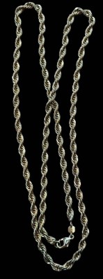 Auktion 371<br>Americ. Double Kordelkette, L-80 cm, 48,7 gr [1]