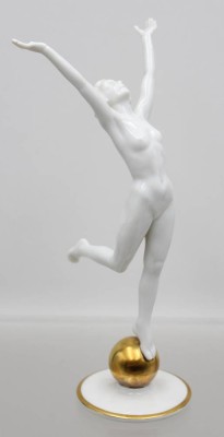 Auktion 371<br>Sonnenanbeterin, entw. Karl Tutter , Lorenz Hutschenreuther Kunstabteilung, guter Zustand, ca. H-22,5cm [1]