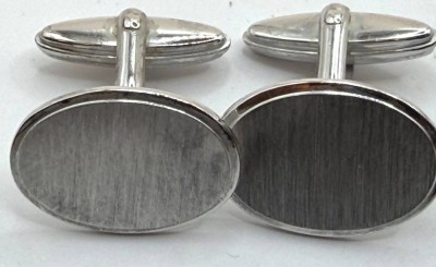 Auktion 371<br>Paar Silber-925- Manchettenknöpfe, 6,52 gr [1]