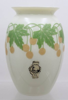 Auktion 371<br>Art-Deco Glas-Vase, Frankreich, ca. H-24,5cm [1]