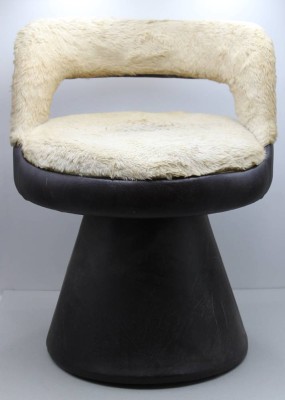 Auktion 371<br>Stuhl, 70er Jahre, ca. H-65cm Sh- 44cm, Gebrauchsspuren [1]