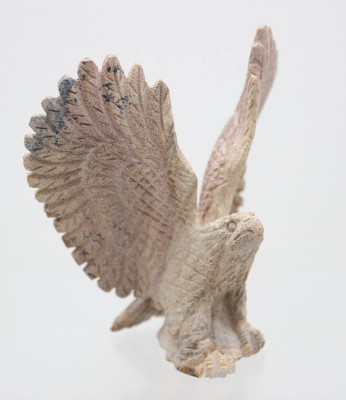Auktion 371<br>Adler aus Jaspis, ca. 115gr., H-9cm [1]