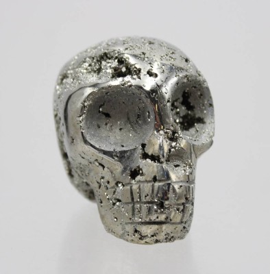 Auktion 371<br>Totenkopf aus Pyrit, 200gr., ca. H-6cm [1]