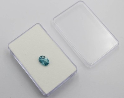 Auktion 371<br>blauer Zirkon, 3,32 Karat [1]