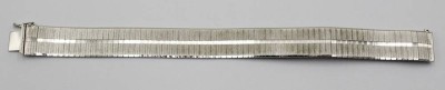 Auktion 371<br>flaches 835er Silber-Armband, 31,8gr., ca. L-19,5cm [1]