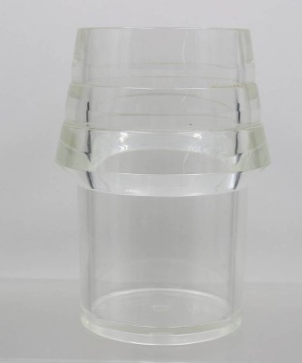 Auktion 371<br>Weinkühler, Italienisches Design von Arch. Alfio di Bella, Plexiglas, ca. H-20cm [1]