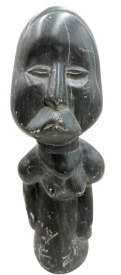 Auktion 371<br>Shona Skulptur aus Serpentin, Handarbeit aus Simbabwe, H-23 cm [1]