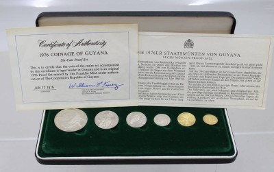 Auktion 372<br>Münsatz, Guyana, Franklin Mint, Kupfer/Nickel [1]