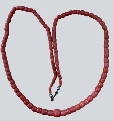 Auktion 372<br>Korallen-Halskette, verlaufend,  L-ca. 50 cm, 19,42 gr. [1]