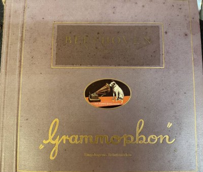 Auktion 372<br>ca. 45 Schellack-Schallplatten, hpts. Klassik, in 3 Alben, einige lose anbei [1]