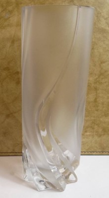 Auktion 372<br>hohe Kunstglas-Vase 