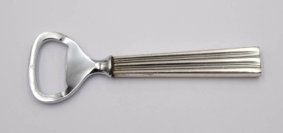 Auktion 372<br>Flaschenöffner, 830er Silbergriff, Dänemark 1951, L-11,5cm [1]