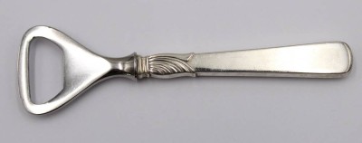 Auktion 372<br>Flaschenöffner, 830er Silbergriff, Dänemark 1938, L-14cm [1]