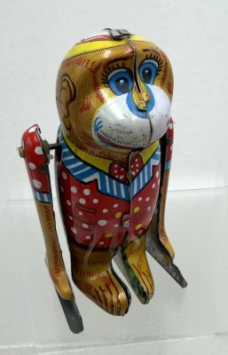 Auktion 372<br>Überschlag-Affe, Schlüsselwerk läuft, H-11 cm [1]
