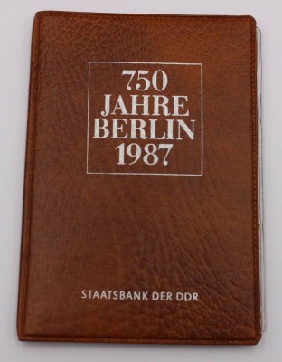 Auktion 372<br>Gedenkmünzen der DDR, 1987, 750-Jahr-Feier Berlins, Kupfer/Nickel [1]