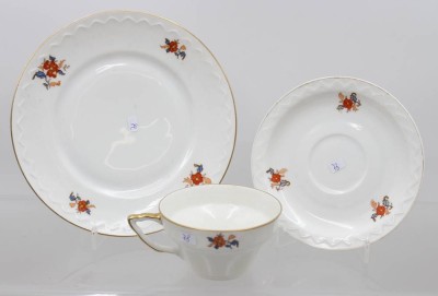 Auktion 372<br>Art-Déco Gedeck, Sorau, ca. H-5,5cm [1]