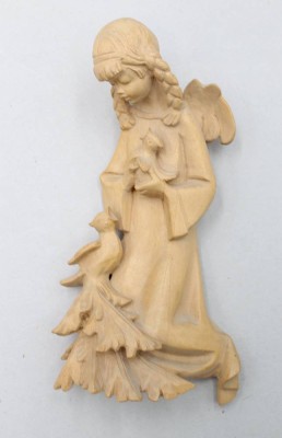 Auktion 372<br>Schnitzerei, Engel, LANG aus Oberammergau, ca. H-24cm [1]