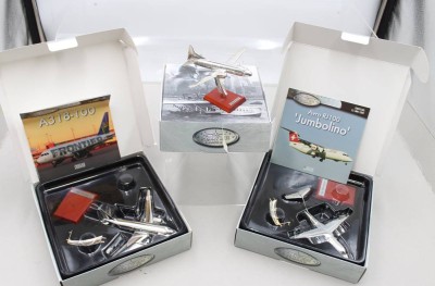 Auktion 372<br>3x div. Standmodelle, Silver Classics, orig. Kartons, 1:200 [1]
