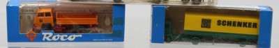 Auktion 372<br>2x div. Roco-LKW's, H0, orig. Kartons [1]