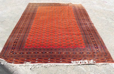 Auktion 372<br>wohl afghanischer Bokhara, gute rRhaltung, ca. 308 x 219cm [1]
