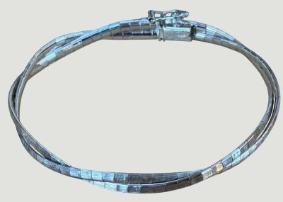 Auktion 372<br>Silber-Armband-800-, 2 reihig, L-19 cm, 10 gr [1]