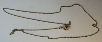 Auktion 372<br>feines Goldkettchen-333-, L-40 cm, 1 gr. [1]