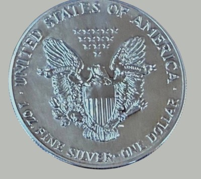 Auktion 372<br>Silber-Dollar von 1987, 1 Unze Silber-999- in Kasten [1]